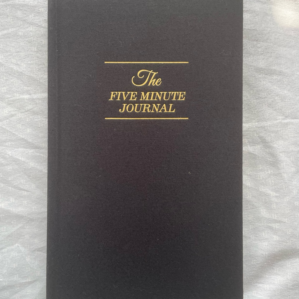The Five Minute Journal Black And Gold
